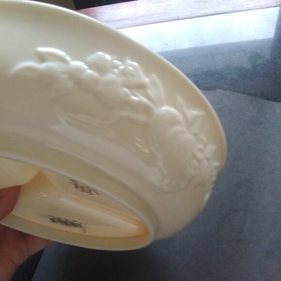 Lenox FRUITS OF LIFE Round Divided Serving Dish candy nuts jellybeans USA - Picture 12 of 16